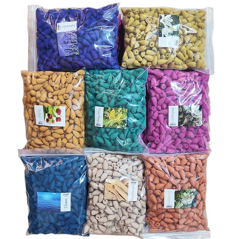 60pcs Incense Cones Sandalwood