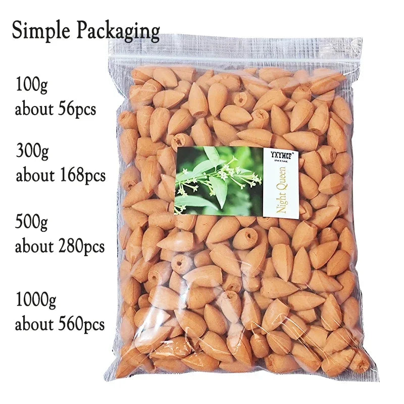 60pcs Incense Cones Sandalwood